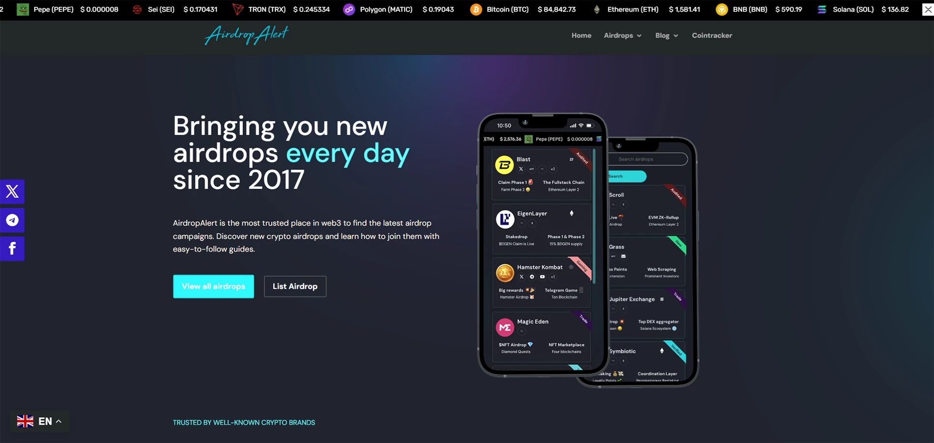 airdrop alert