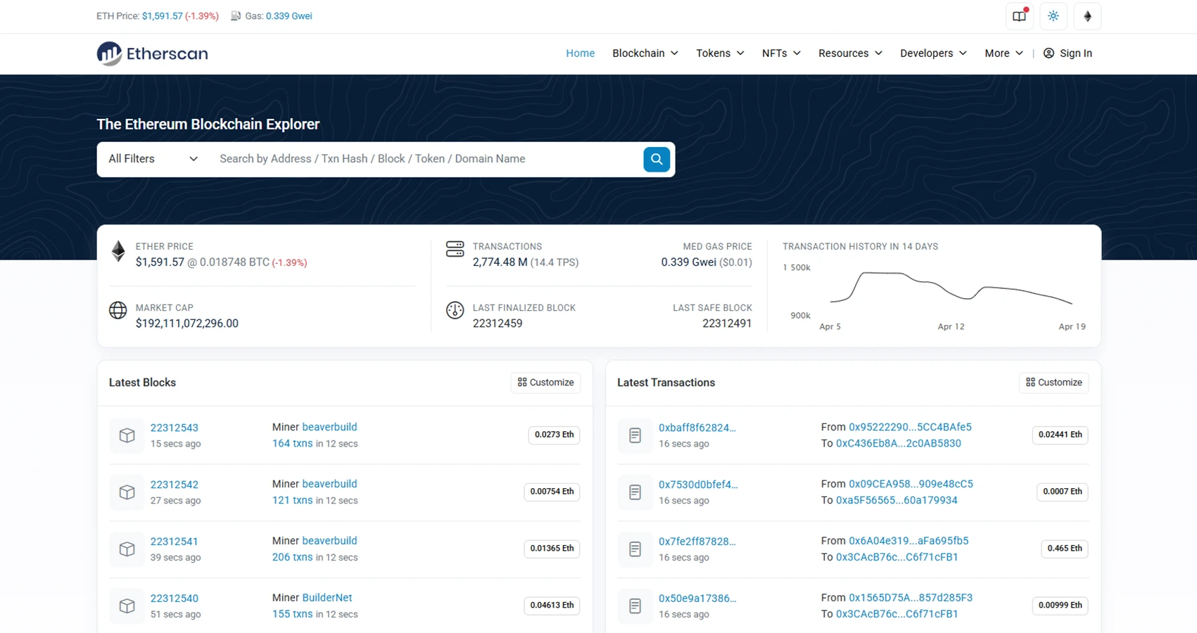 ether scan